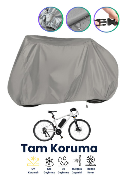 dokaca Bisiklet Brandası, Bisiklet Koruma Örtüsü, Su Geçirmez, Toz Geçirmez