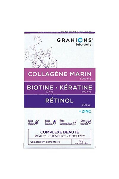 Granions Complex food supplement for skin, hair and nails, Complexe Beaute, Granions, 60 tablets
