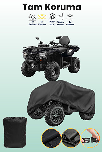 dokaca غطاء أسود لمركبة Cfmoto C Force 450L Eps ATV، غطاء واقي للمركبة الرباعية