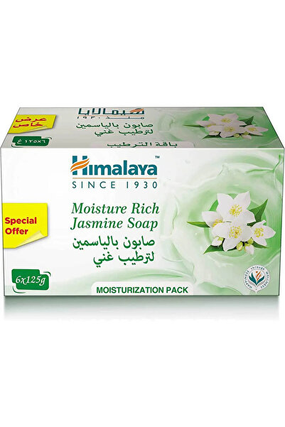 Himalaya Moisture Rich Jasmine Soap- 6X125gms
