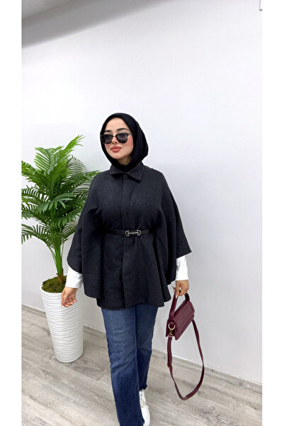 Modayıldızlar Μαύρο oversized μακρύ παντζόνι / χιτζάμπ νέας σεζόν Άνετο μοντέρνο κομψό συνδυασμό