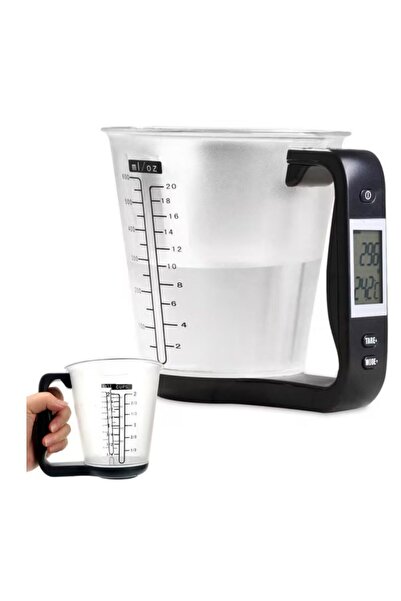 verk group Verk Group electronic kitchen scale, removable cup type, black