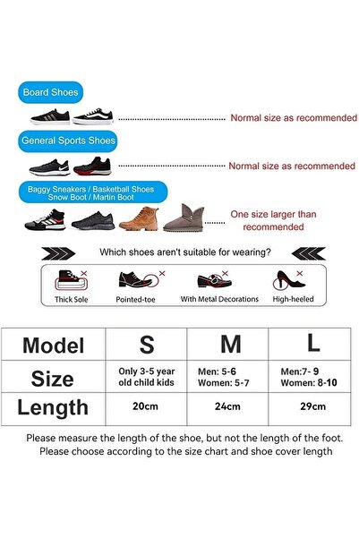 JZS Waterproof Silicone Non-Slip Reusable Overshoes Rain Shoe Covers