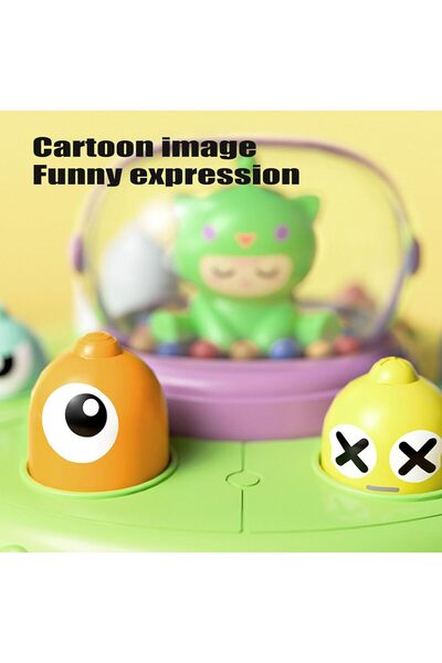 Generic Miladin Hammer-and-Mole Interactive Hammering Toy for Toddlers