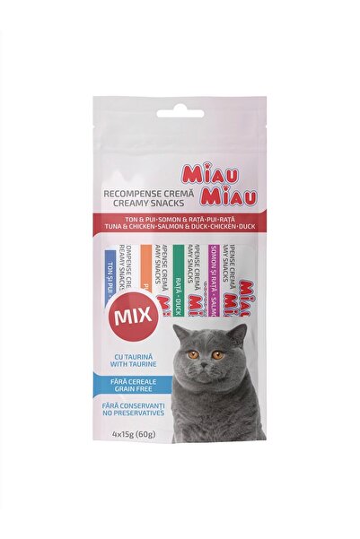 MIAU MIAU Recompense lichide mix 16 buc x15 g