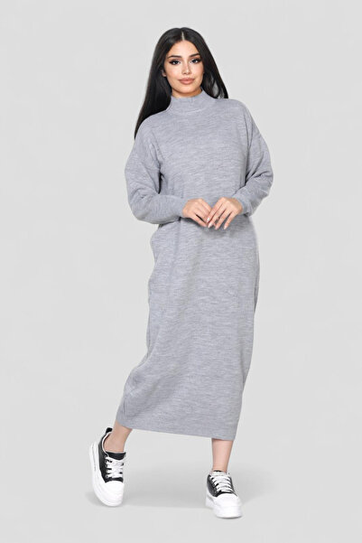 H&E LUXURY DESIGN Γυναικείο κομψό και μοντέρνο πλεκτό φόρεμα