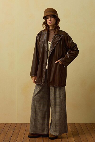 Ceylan Otantik Δερμάτινο μπουφάν Bitter Brown