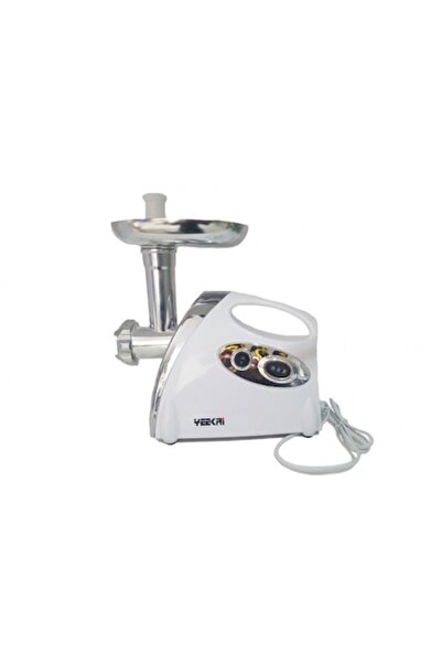 micul fermier Mașină de tocat carne electrică 1200W, rotație inversă, 3 plăci...