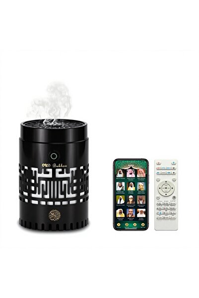 Generic Smart Quran Speaker with Electric Bakhoor Burner, Incense Burner App & Remote Control,Aroma Diffuser