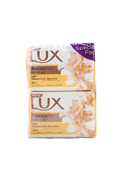 LUX Flaw-Less Skin Soap Bar with Lily Glycerine- 6X170gms