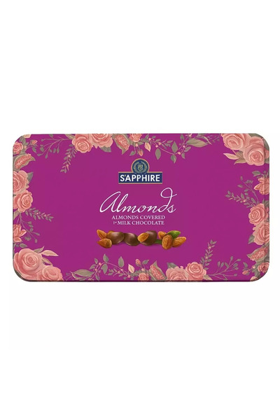 SAPPHIRE Almonds Covered Milk Chocolate- 175gms Pack of 2