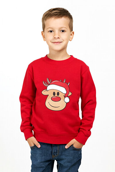 OEM Red Christmas Sweatshirt for children