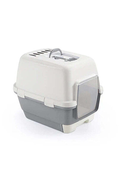 Stefanplast Cathy Cat Litter Box with Drawer, Scoop and Air Filter