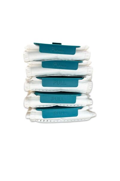 Makodesign Συμβατό με Samsung VS20A95823W Bespoke Jet Pet Vacuum Cleaner Cleaning Station Τσάντα απορρόφησης σκόνης - Συσκευασία των 5