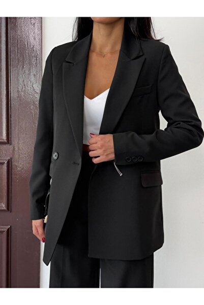 Afri Black Women's Polly Viscon Suit – 1St. Class Fabric Blazer Jacket & Palazzo Pants Double Suit