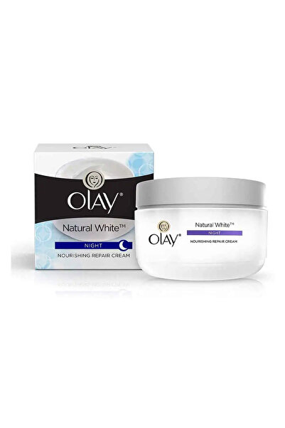 OLAY Natural White All-In-One Fairness Night Face Cream - 50g