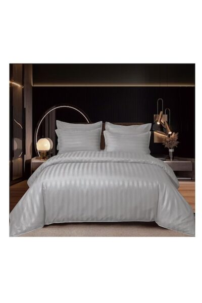 Unicorn Concept Double plain bed linen, Finet, 6 pieces, Grey