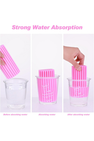 MaffStuff Universal Magic Sponge Pink 10.5×5.5×4.5 cm Melamine – Cleaning without Detergents