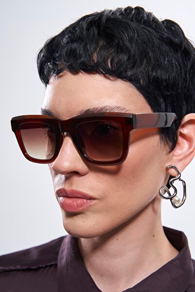Bilge Karga Velmor Brown Gradient Sunglasses