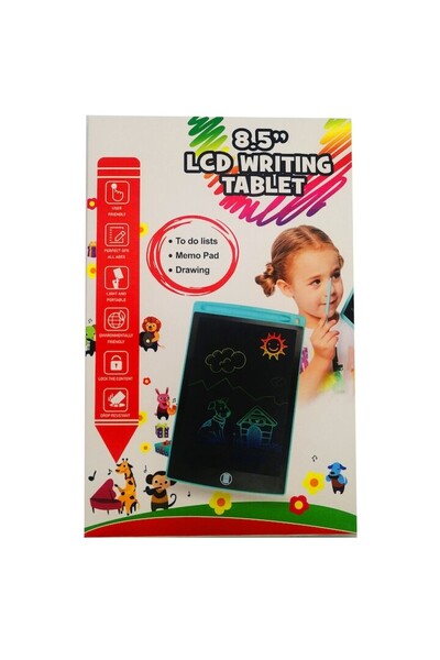 Vision 10-inch digital tablet for writing and drawing with LCD screen, pink,