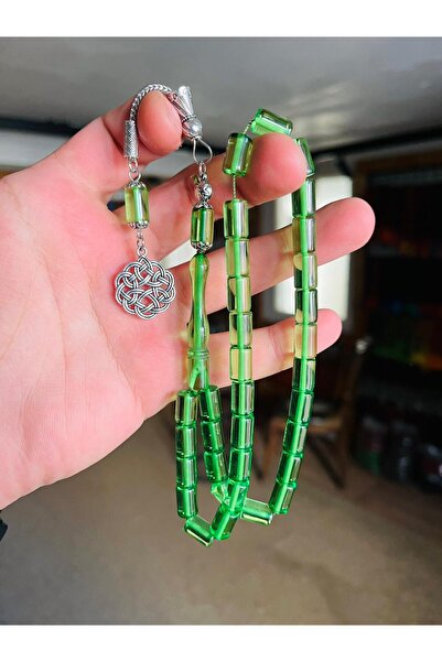 TTS TÜRK TESBİH SANATI Kesme Model Kehribar Tesbih