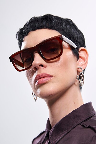 Bilge Karga Velmor Brown Gradient Sunglasses