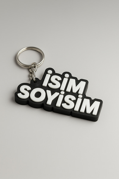 Eyiser Store İsim Soyisim Yazılı Kişiye Özel Anahtarlık – Premium Hediyelik T...