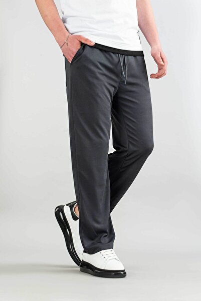 bombe Ανδρικό υφασμάτινο καμβά ανάμεικτο άνετο παντελόνι Bagy υφασμάτινο παντελόνι με κορδόνι λύκρα