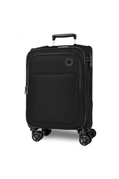 Movom Troler cabina, Atlanta, textil, expandabil, TSA, negru, 37x56x20 cm