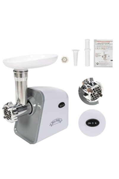 micul fermier Electric meat grinder 500W, reverse rotation, 2 plates, sausage accessory