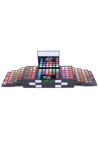 SELA Miss Rose Professional Makeup Palette Blockbuster with 148 colors