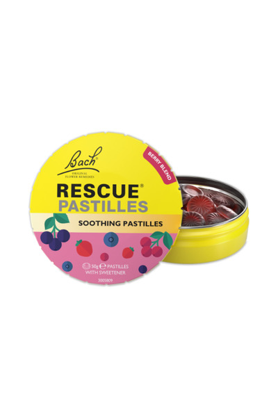 Rescue Dropsuri Remedy cu aroma de fructe de padure 50 gr