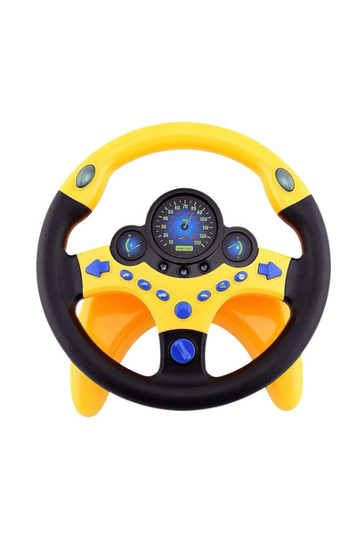 OferteTop Children's Toy Steering Wheel with 360° Rotation, Light Effects and Sounds