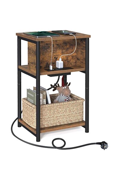 Kdhome Noptiera cu Priza KD Home NeoDock, 60x35x30, 2 βραβείο, 2xUSB, Functie...