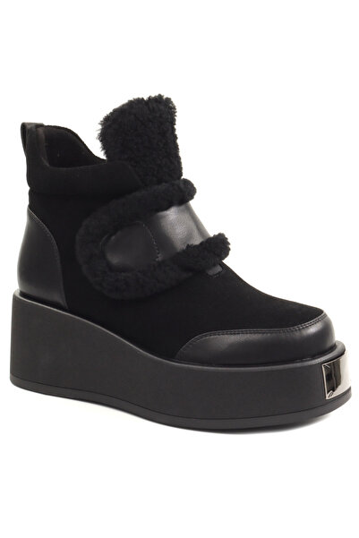 Anna Viotti Women's boots D106 D355 K12-black-40