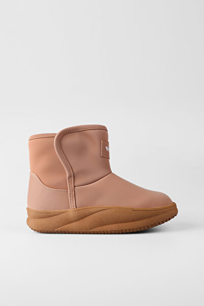 Vicco Pak Orthopedic Girl's Camel Fur Lined Boots