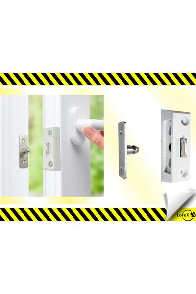 LOREX قفل أمان للنوافذ، قفل مضاد للسرقة للأطفال