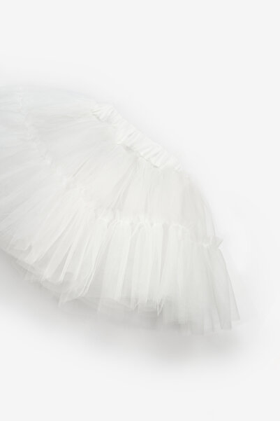 Le Mabelle Λευκή Φούστα Τούλι για Κορίτσια - Miley