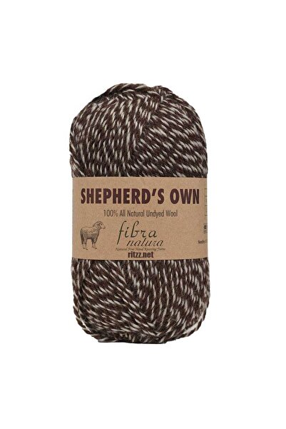 Fibra Natura Shepherd's Own 40010 Maro închis Ecru