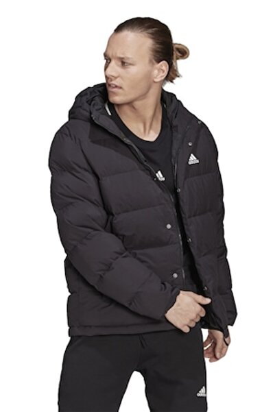 Adicolor Cadou de Craciun GeacaHG 8751 pufoasă impermeabilă Sportswear Helionic, neagră