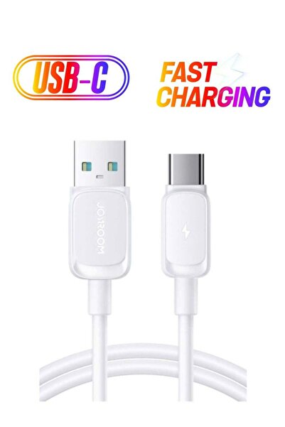 Joyroom USB-C 3A Fast Charging Cable (Type-C) 2m - White