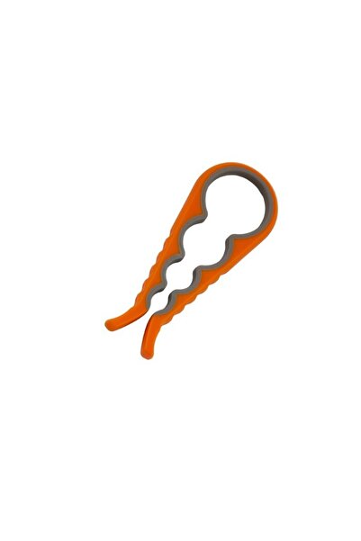 gogiva Manual jar and bottle cap opener, orange, four sizes, 23 cm