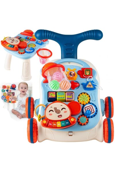 SOLTOY Interactive walker and center, detachable interactive table, multi-activity panel
