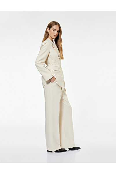 Koton Широкі штани з кишенями та поясом