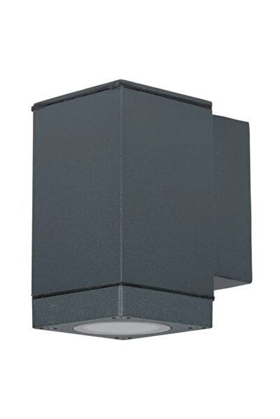 KlaussTech Montare pe perete, soclu GU10, IP44, lampă din aluminiu-sticlă