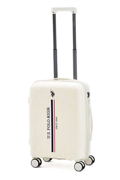 U.S. Polo Assn. U.S. Polo Assn Polipropilen Kırılmaz Kabin Boy Valiz – TSA Kilitli, Darbelere Dayanıklı