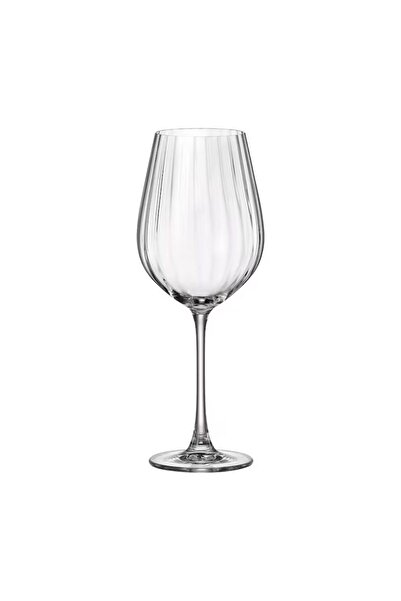 BOHEMİA CRYSTAL Set de 6 pahare de vin Crystal Bohemia Columba Optic 650 ml, ...