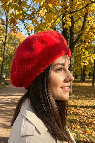 Modex Soft Texture Plain Pattern Painter Beret