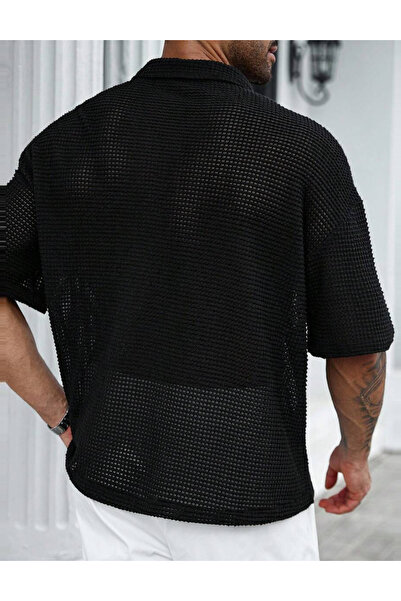 Sheya Shein MANFINITY short sleeve shirt, black