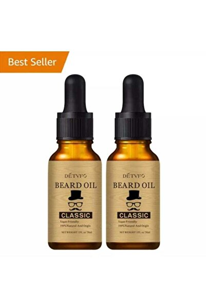 Influence Germany DÉTVFO Classic Beard Oil – 100% Natural, Vegan-Friendly, 30ml
